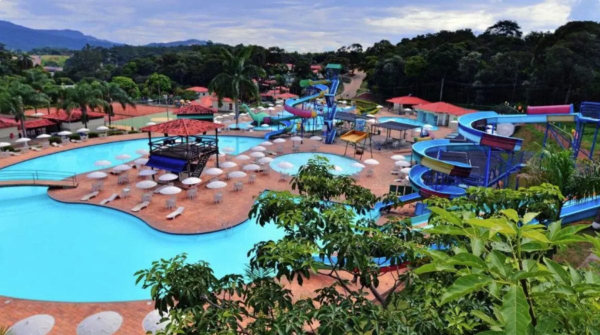 Parque aquático em Minas Gerais