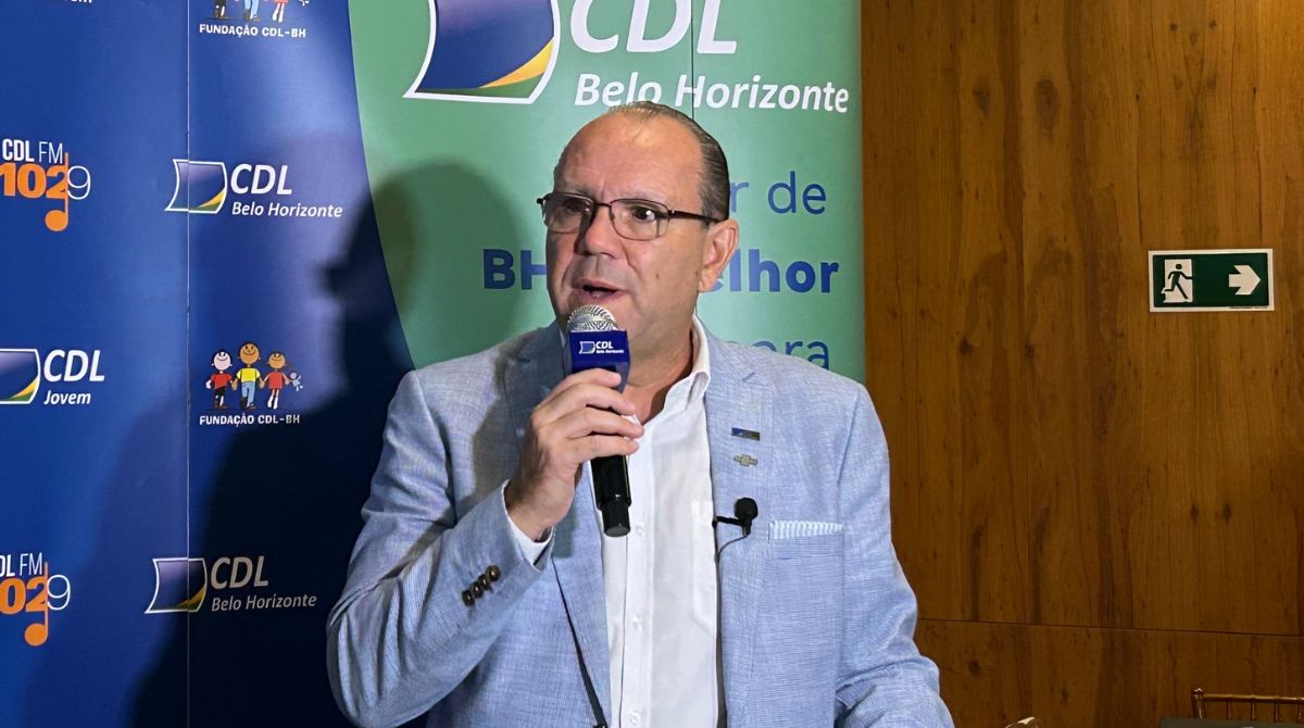 Presidente da CDL-BH, Marcelo de Souza e Silva