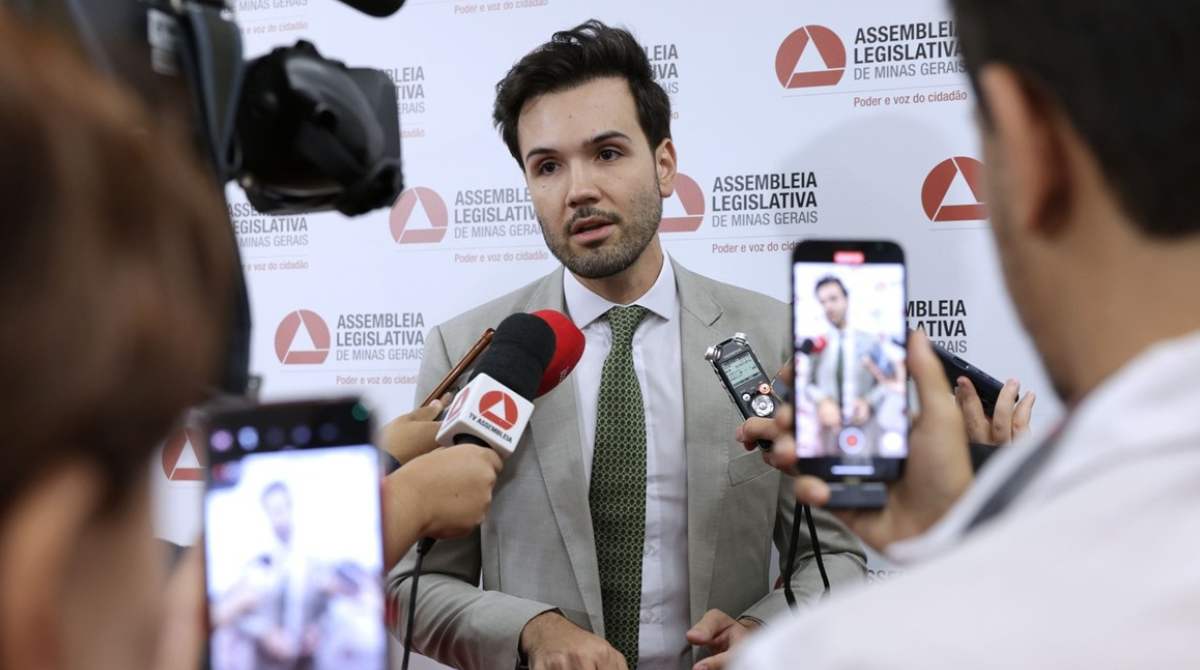 Tadeu Leite, presidente da ALMG, entrevistado