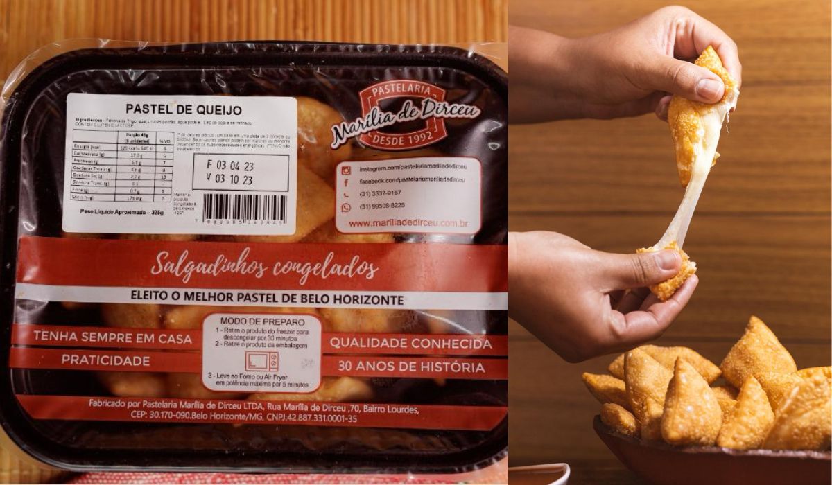 Praticidade no Carnaval: Garanta seus salgados congelados da Pastelaria Marília de Dirceu