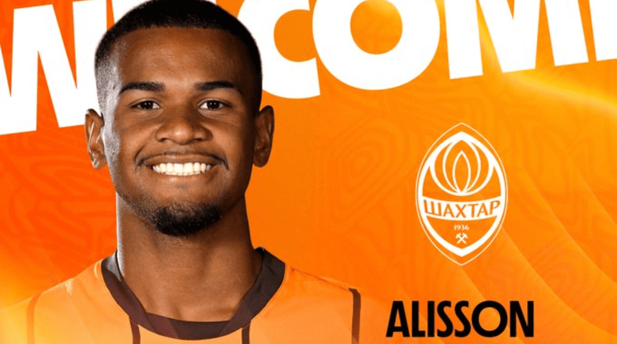 Anúncio do atacante Alisson pelo Shakhtar