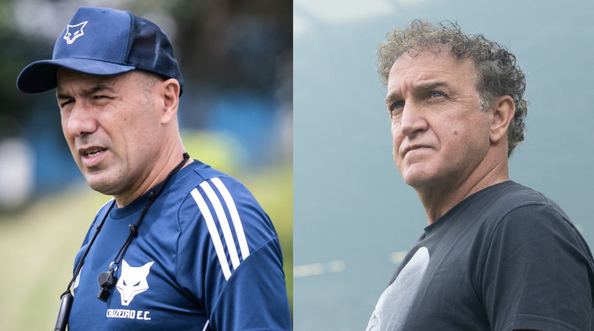 Leonardo Jardim e Cuca, técnicos de Cruzeiro e Atlético