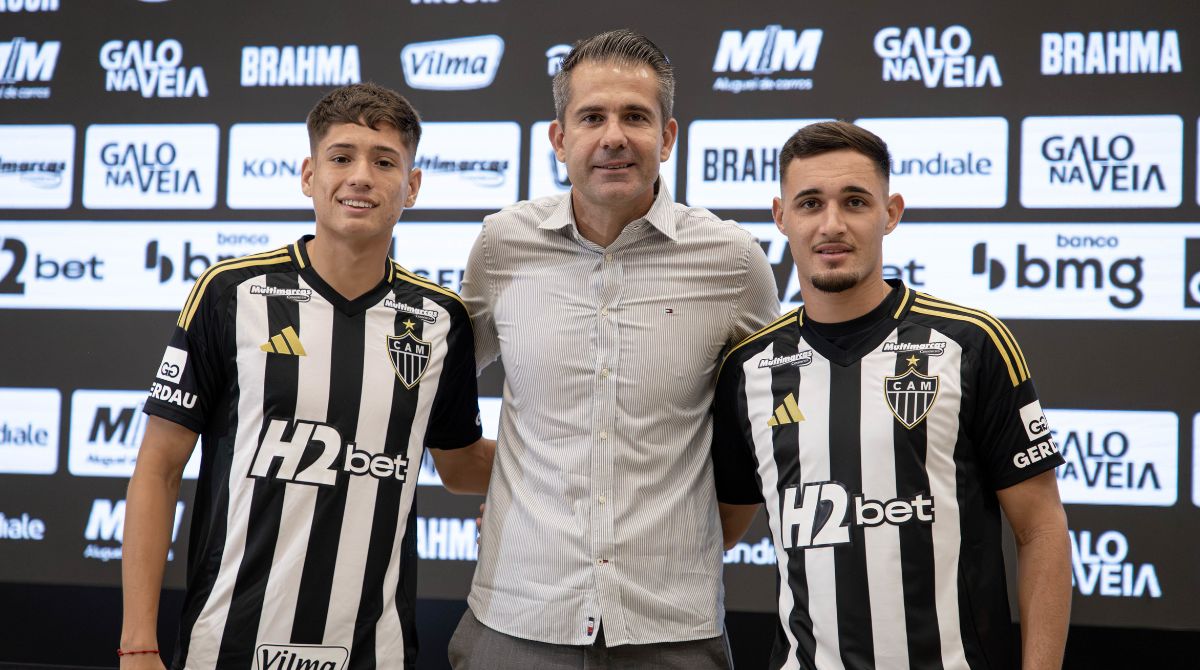 Ivan Romam e João Marcelo Atlético