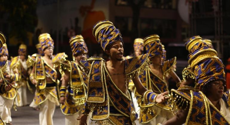 Imagens do desfile do Carnaval de Belo Horizonte