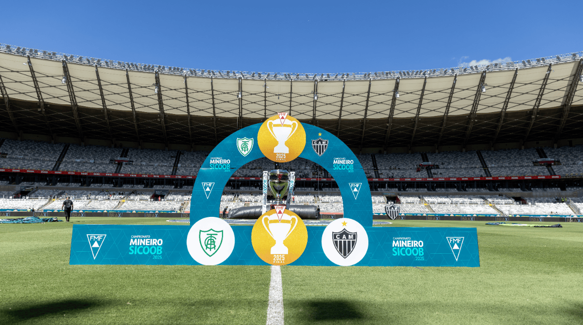 Mineirão momentos antes da final do Mineiro 2025