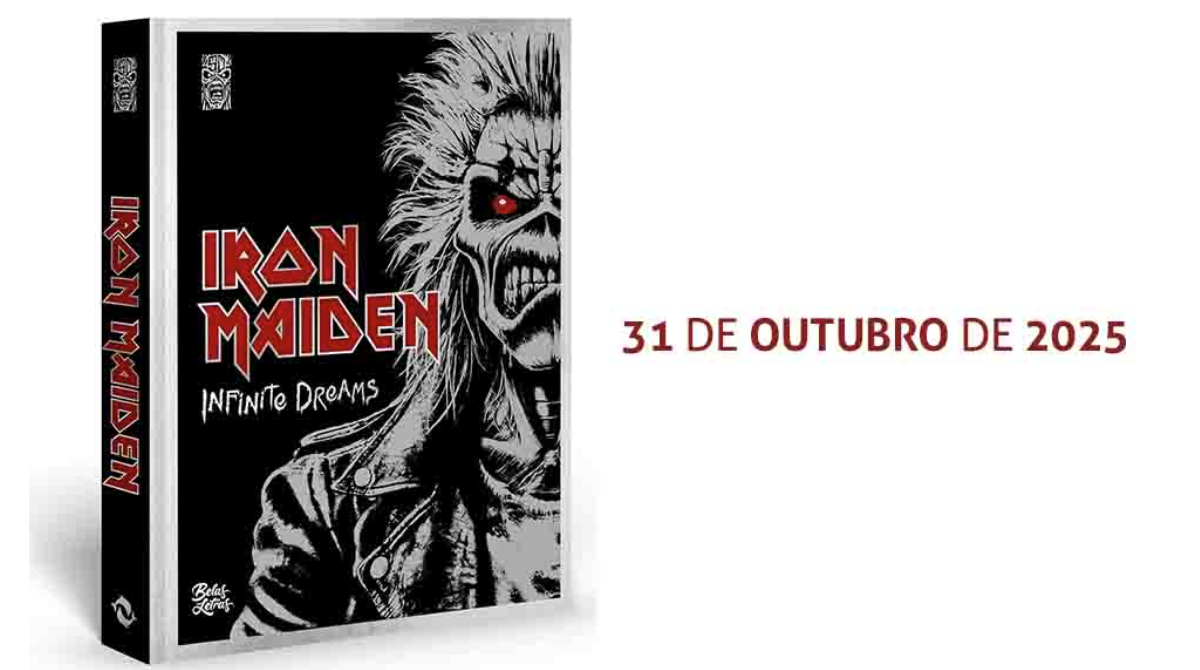 Livro de 50 anos Iron Maiden