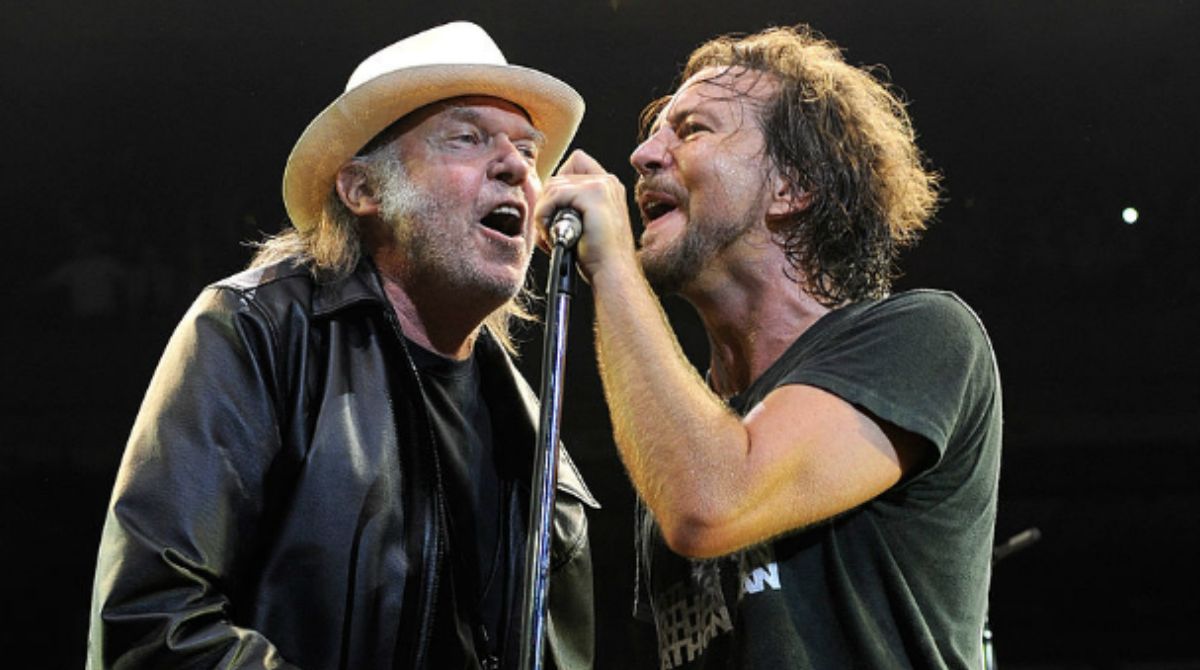 Neil Young e Eddie Vedder