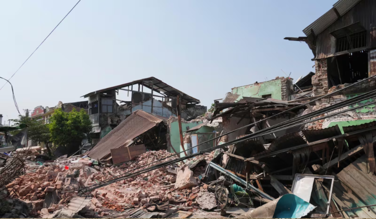 Terremoto em Mianmar