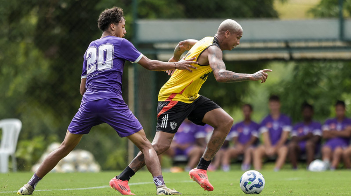 atlético jogo treino