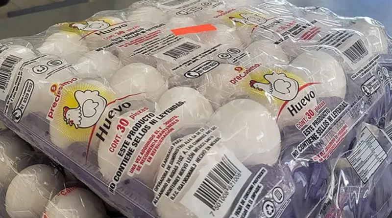 Ovos embalados