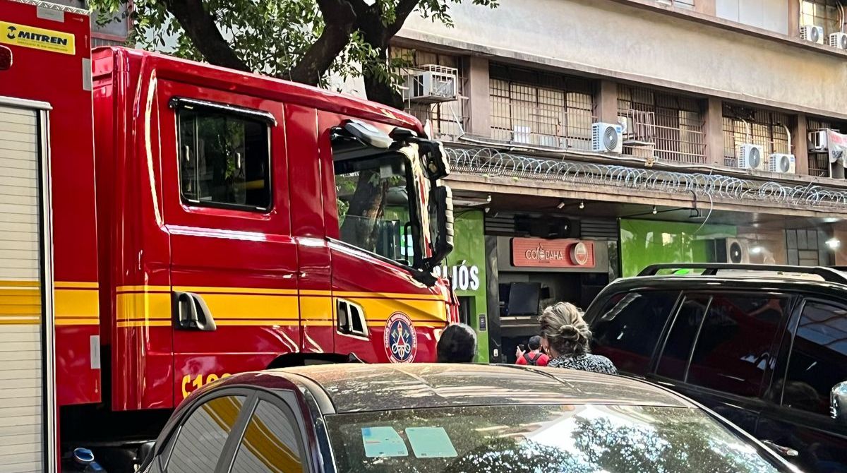 Lanchonete café Bahia Belo Horizonte incêndio