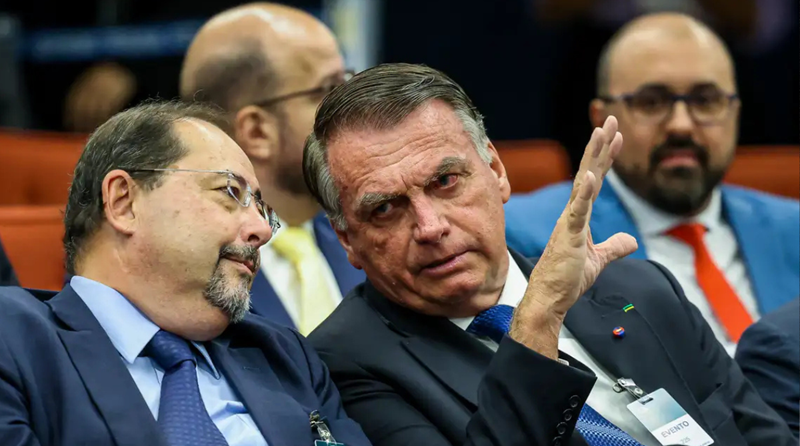 Bolsonaro em julgamento no STF
