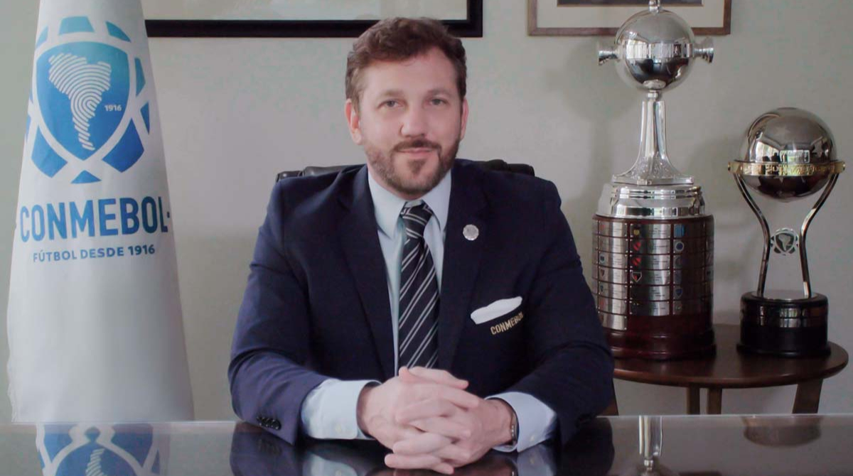 presidente da conmebol, Alejandro Domínguez