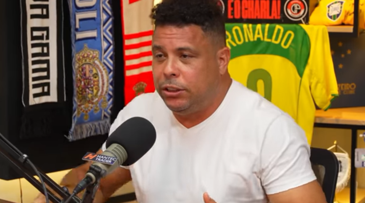 O ex-jogador Ronaldo Nazário Fenômeno
