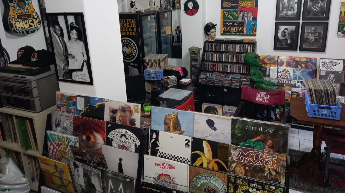 loja de discos de vinil em BH