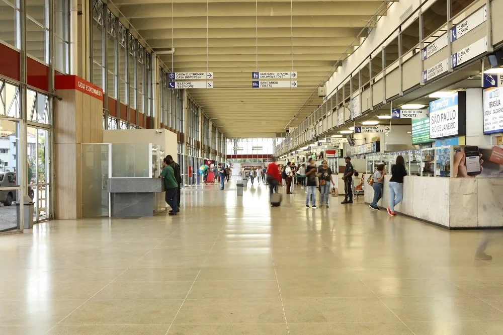 Movimentação na Rodoviária de Belo Horizonte