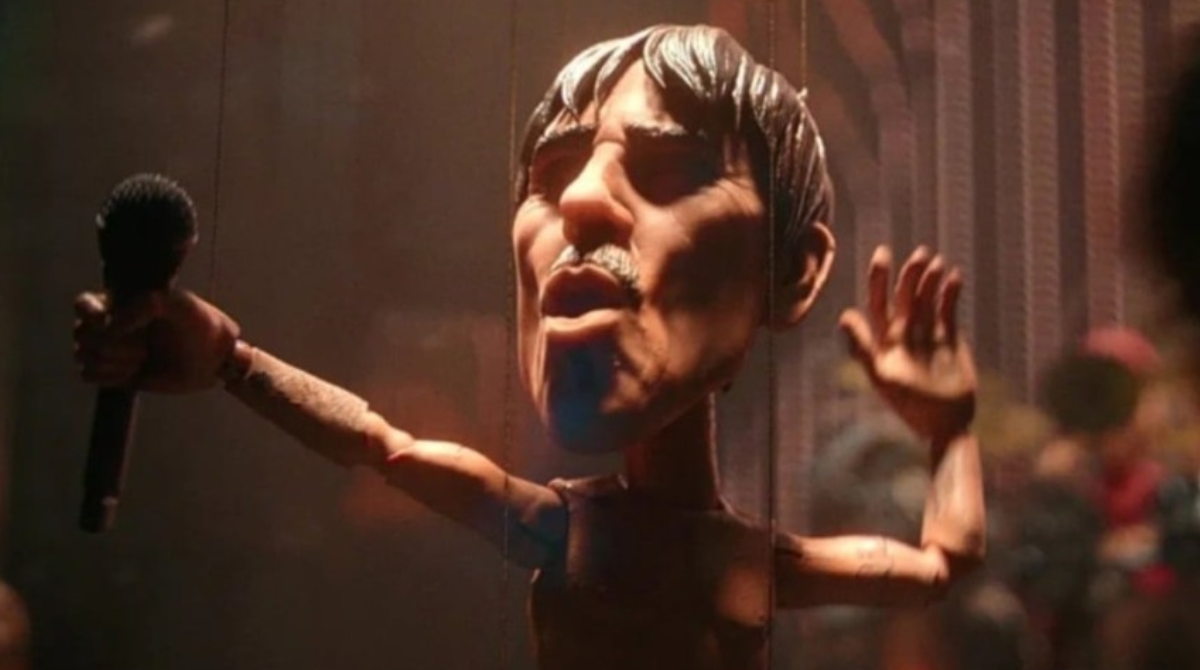 Red Hot Chili Peppers em marionetes