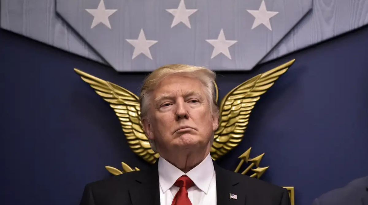O presidente americano, Donald Trump