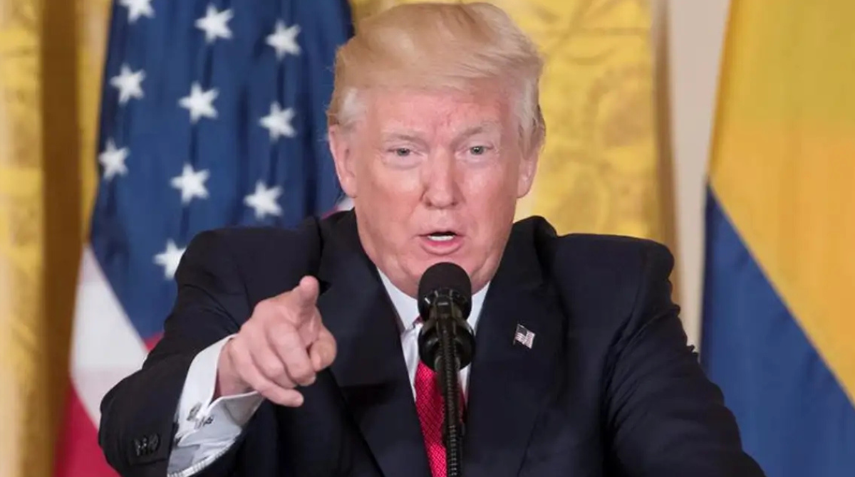 O presidente americano Donald Trump