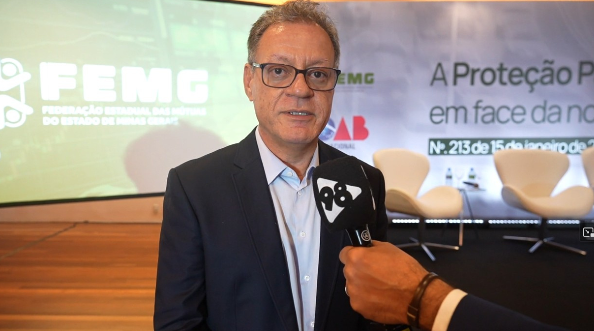 O presidente da Federação Estadual das Mútuas do Estado de Minas Gerais (FEMG), Kléber Vitor