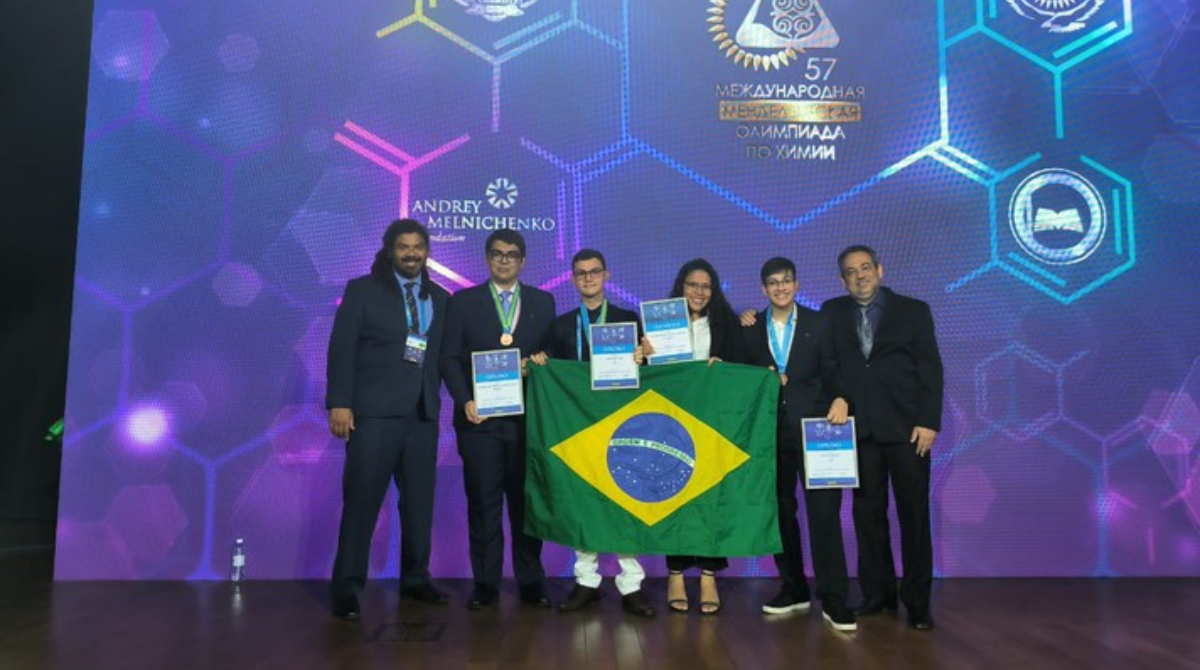 Delegação brasileira participante da edição de 2023 das Olimpíadas