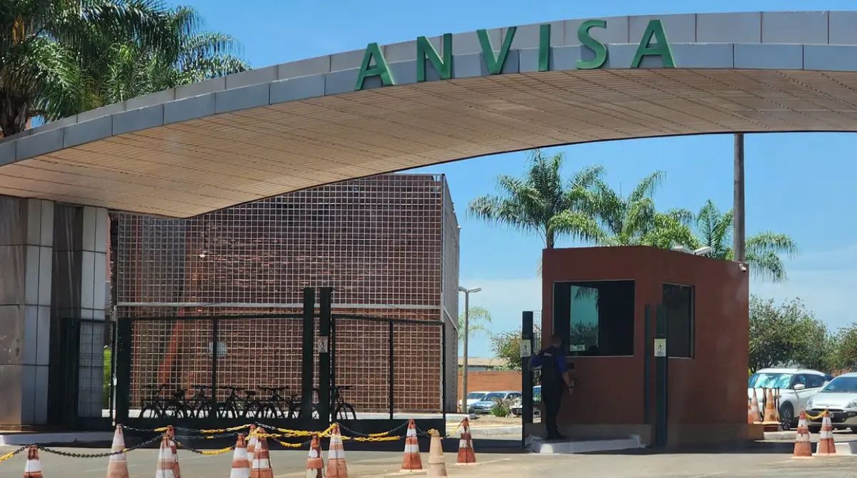 Fachada da sede da Anvisa