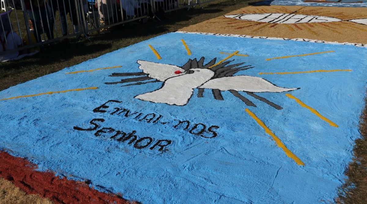 tapete de Corpus Christi
