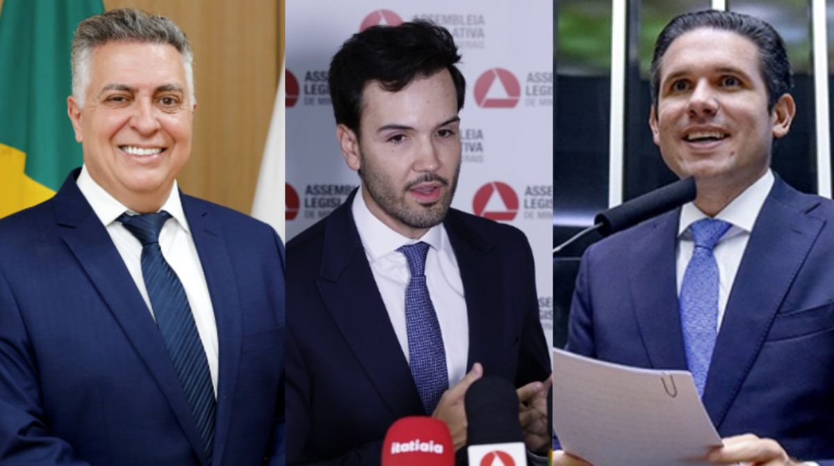 Álvaro Damião, Tadeu Leite e Hugo Motta