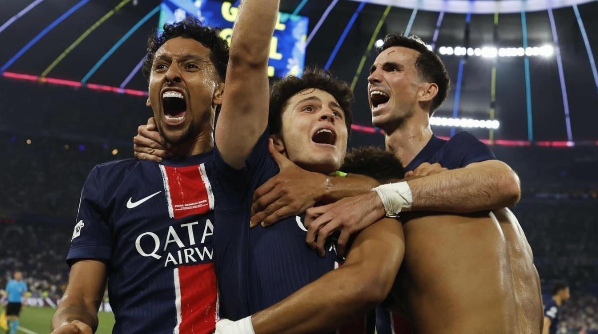 PSG campeão da Champions League 24/25
