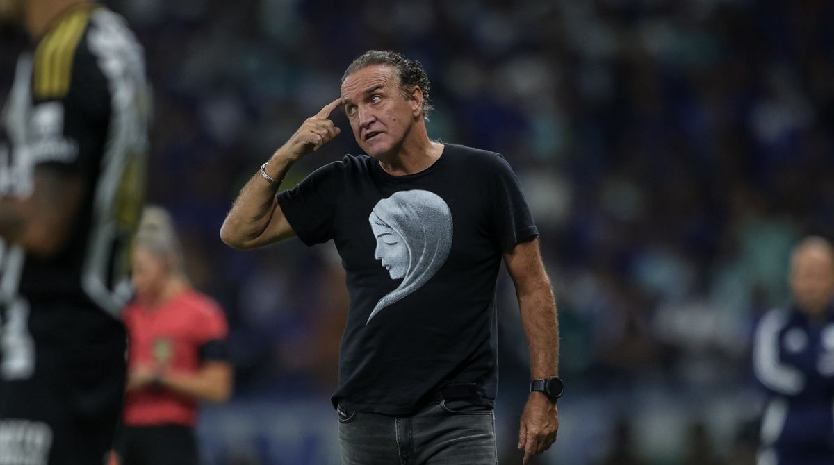 Cuca, técnico do Galo.