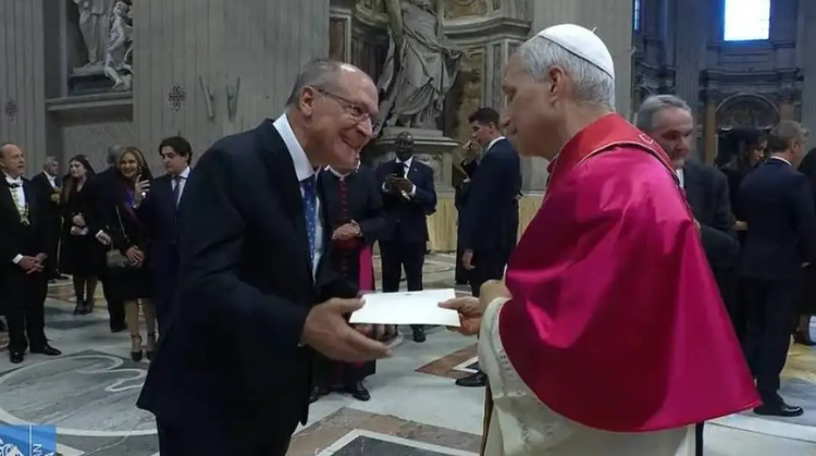 Alckmin e Papa Leão XIV