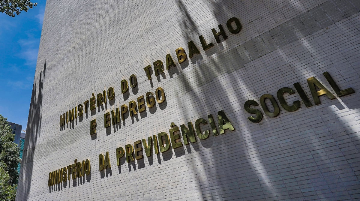 Fachada do Ministério do Trabalho em Brasília