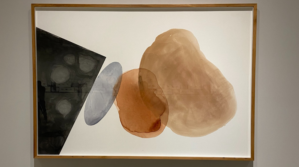 quadro na exposição estado da arte