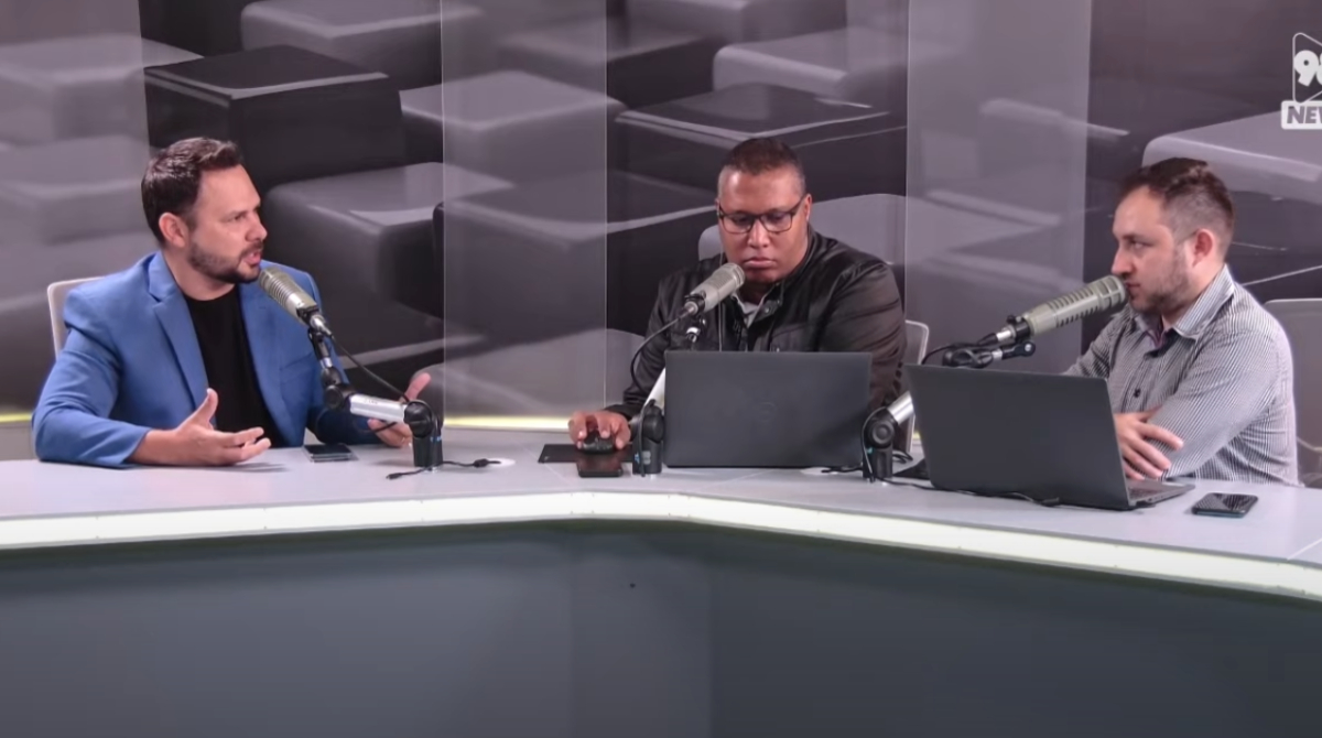 secretário de desenvovimento em entrevista à 98 News