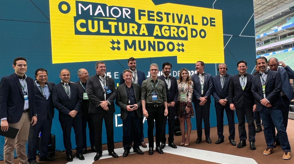 Zema participou da a cerimônia de abertura do Global Agribusiness Festival (GAFFFF) 2025