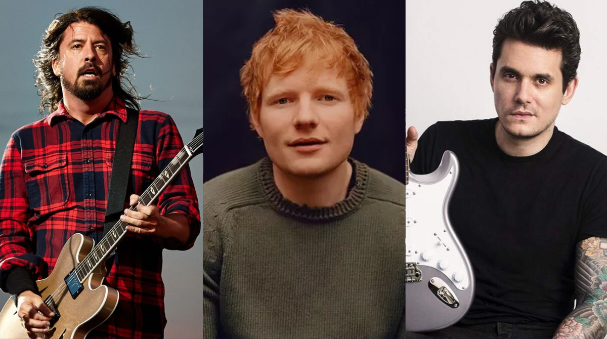 Drive: Ed Sheeran bota Grohl na bateria e Mayer na guitarra