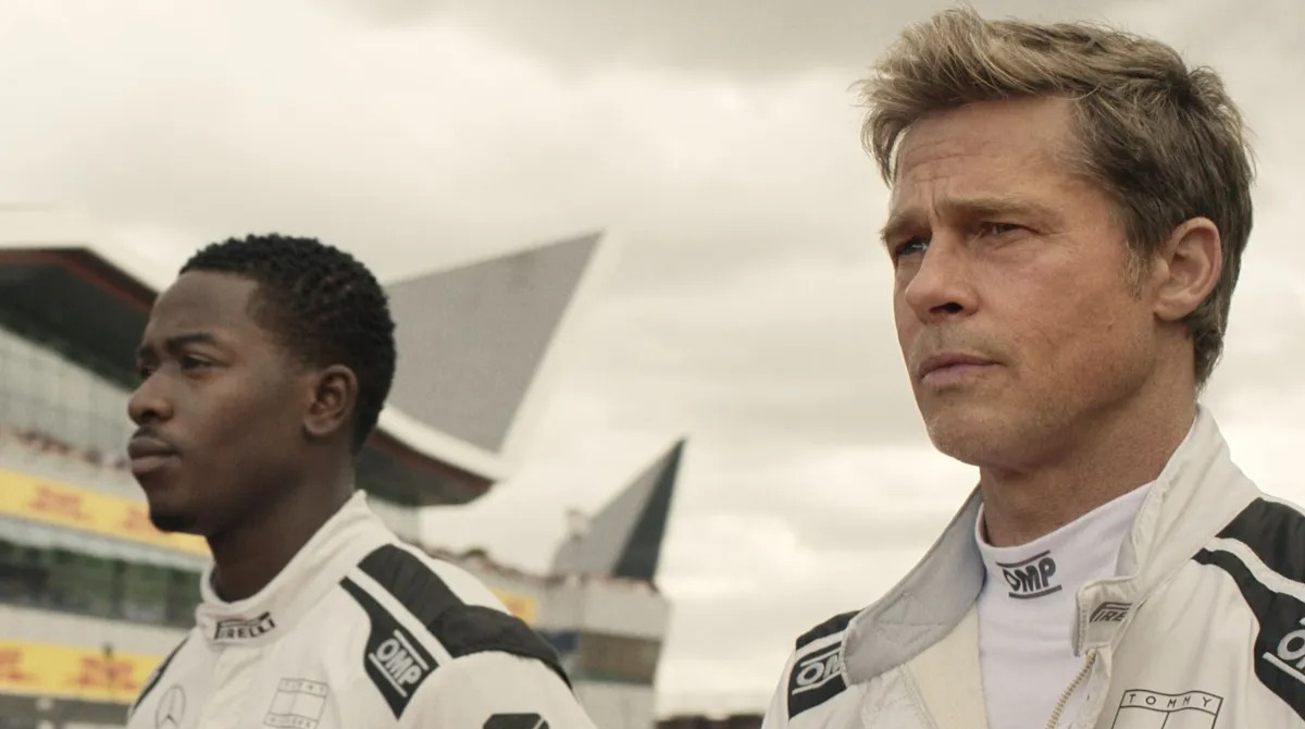 damson idris e brad pitt em f1