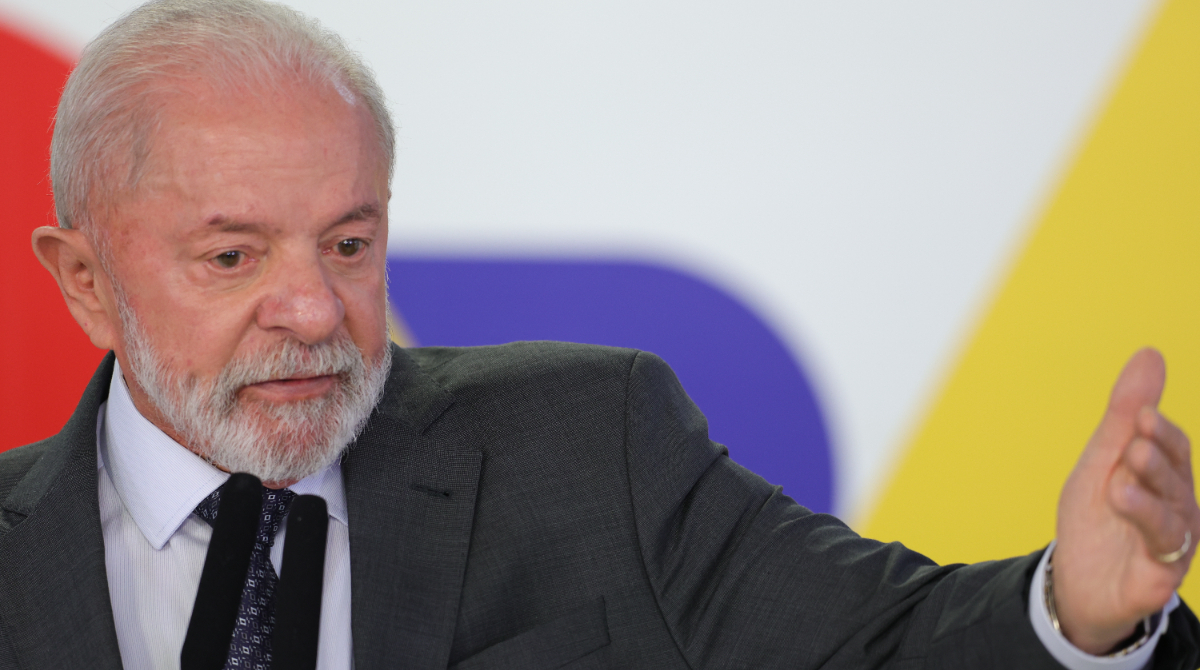 O presidente Lula
