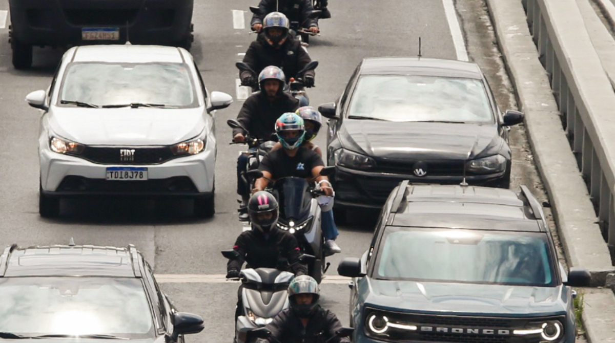 Motos trânsito