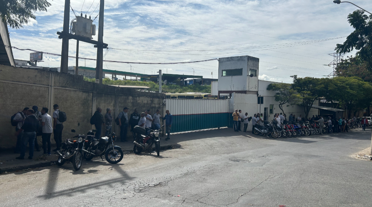 garagem de ônibus