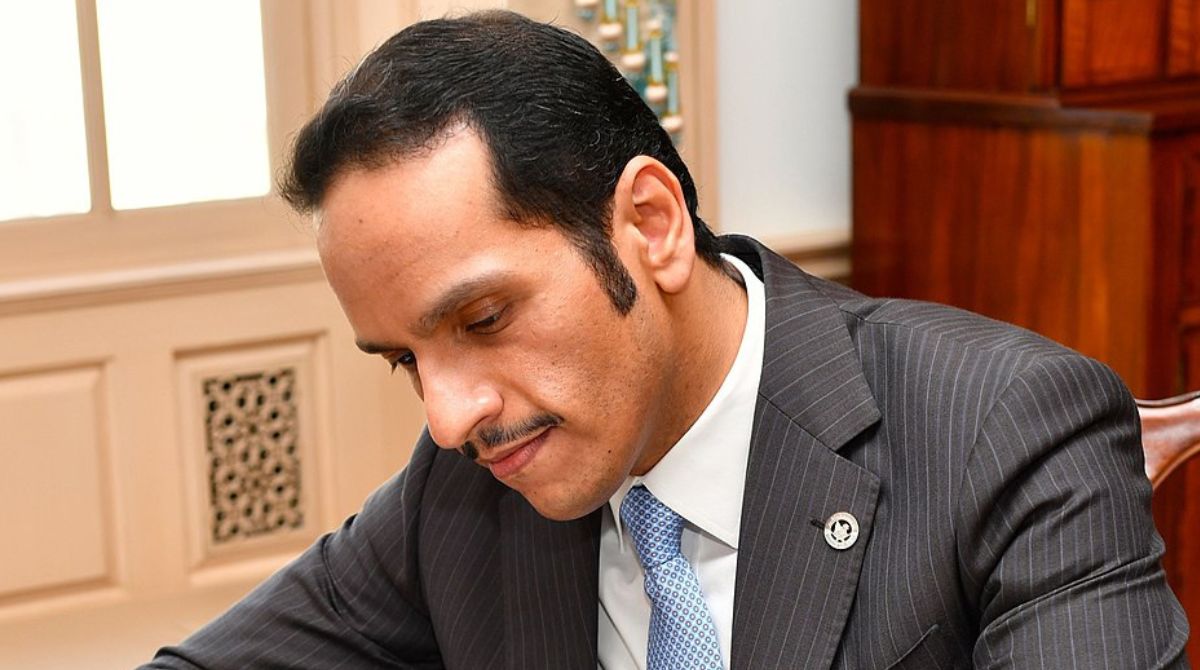 O primeiro-ministro do Catar, xeque Mohammed bin Abdulrahman Al Thani.