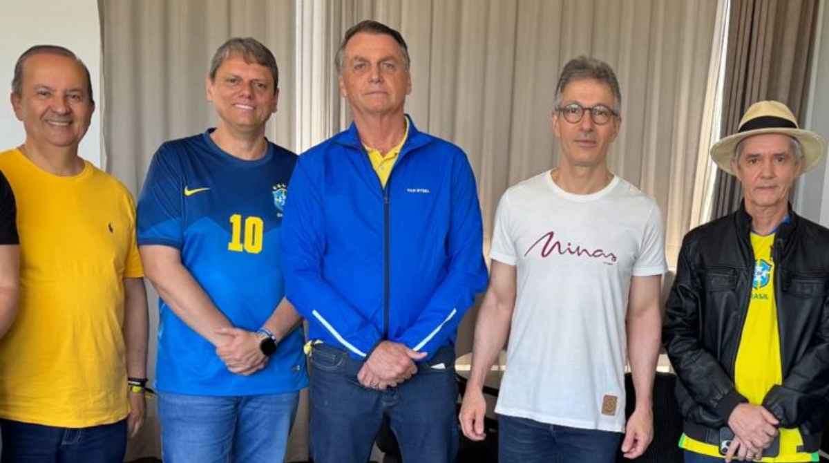 zema ao lado de bolsonaro