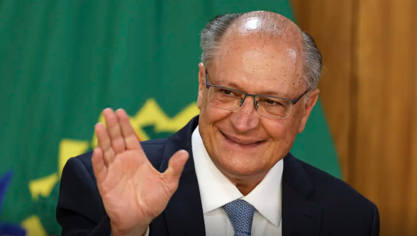 O ministro da Indústria e vice-presidente do Brasil, Geraldo Alckmin