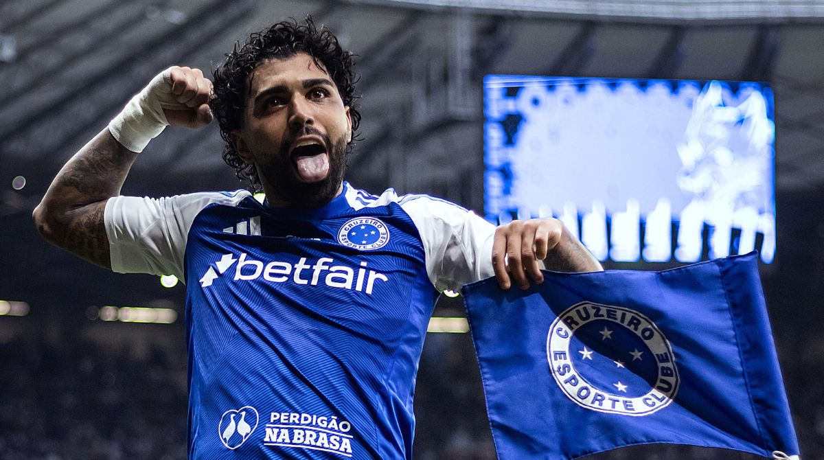 Gabigol foi o nome do Cruzeiro na goleada por 4 a 0 contra o Juventude (Foto: Gustavo Aleixo/Cruzeiro)