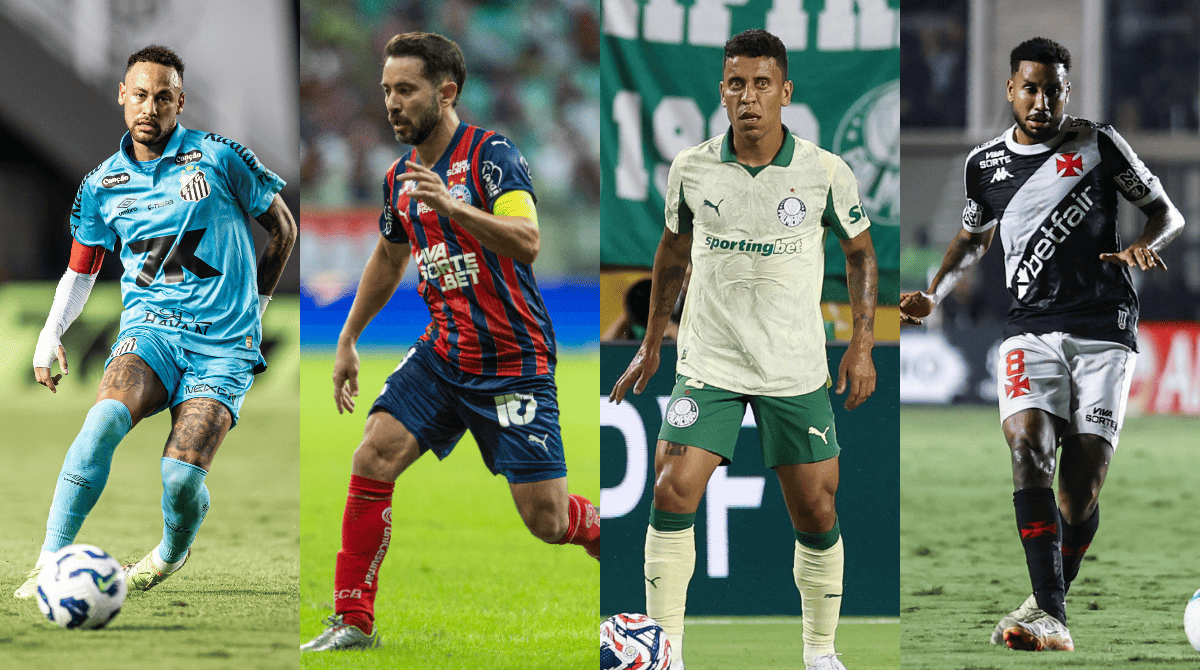 Jogadores do Brasileirão