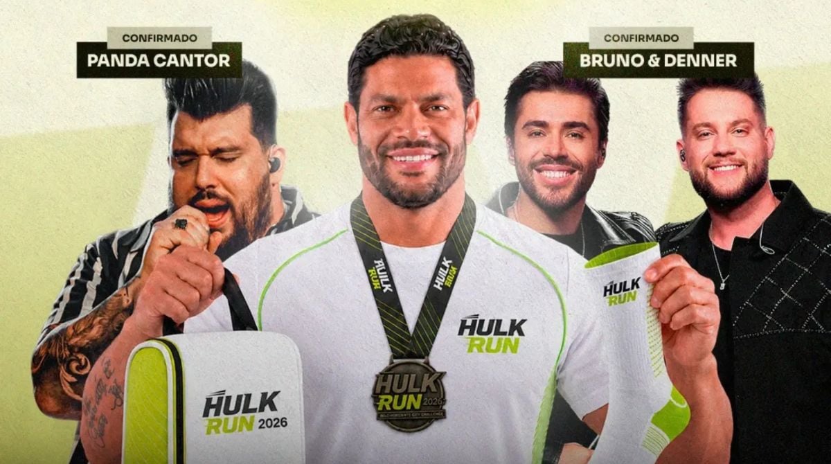 Hulk Run Corrida inédita do ídolo atleticano acontece neste domingo (27) na Pampulha com shows beneficentes